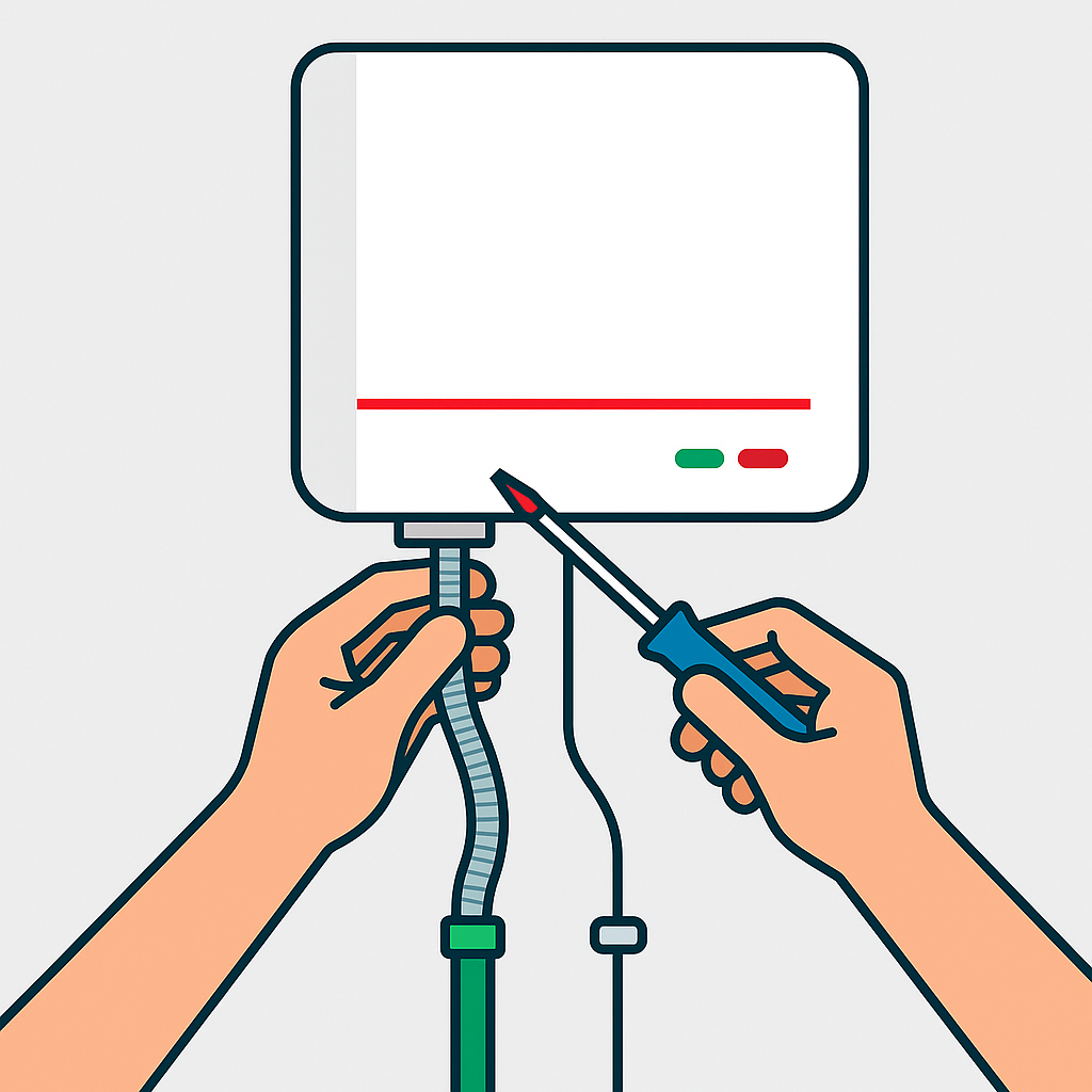 Instalación profesional de calentadores Bosch